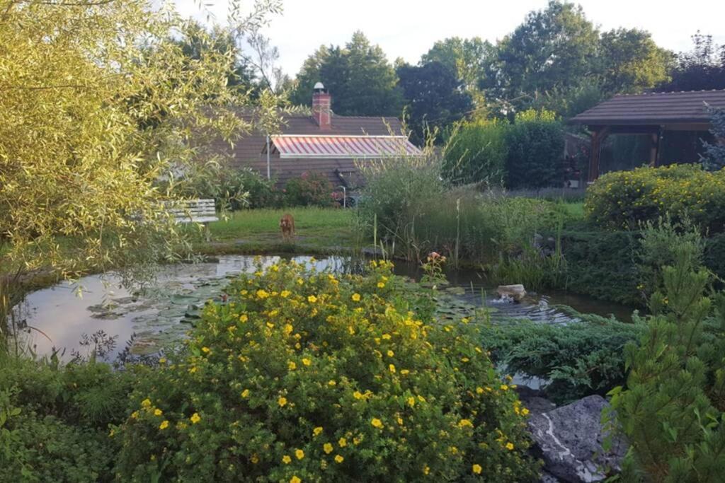 Maison/Gîte familial dans le Jura à 200m du lac avec piscine privée Marigny  Exterior foto